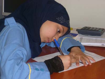 زهرة مشاركة في مباريات نجمات البتول