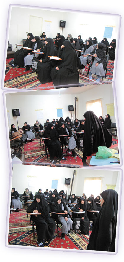 قائدات في ورشة دعهم يتعلمون بفرح