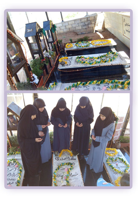 زيارة أضرحة الشهداء