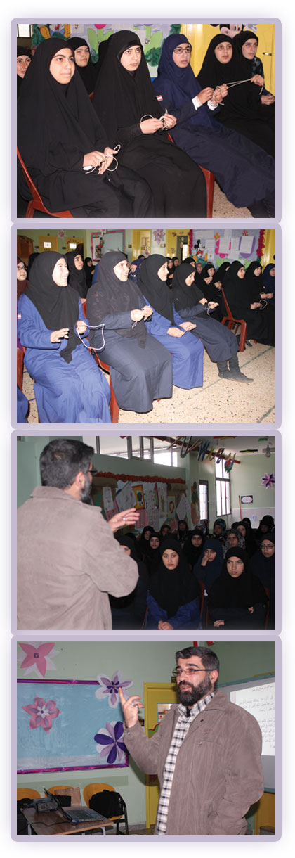 دليلات في ورشة بنت الرسالة