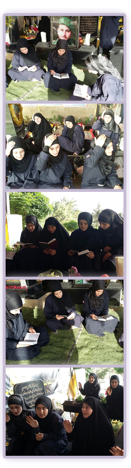 زيارة اضرحة الشهداء